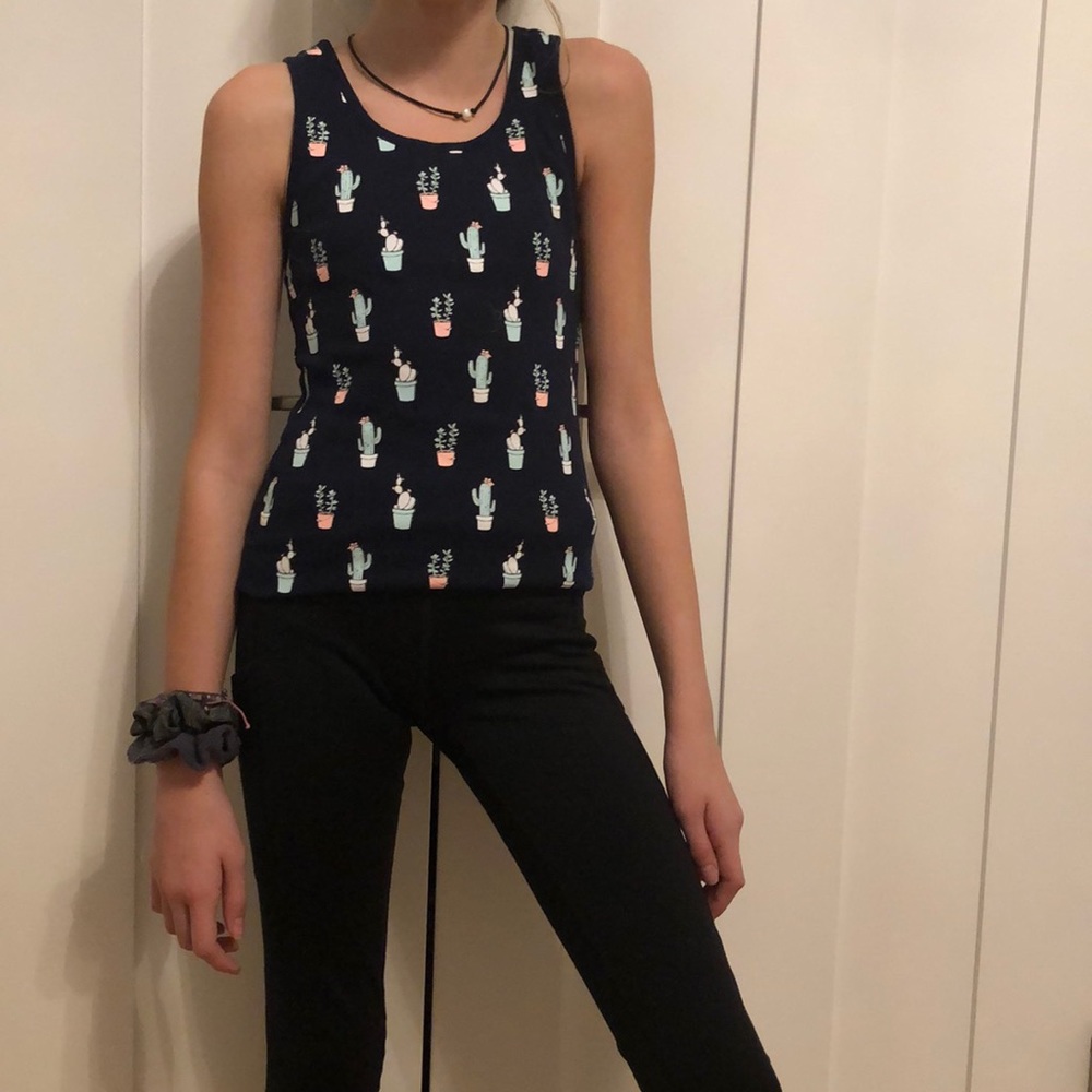 a justice tank top